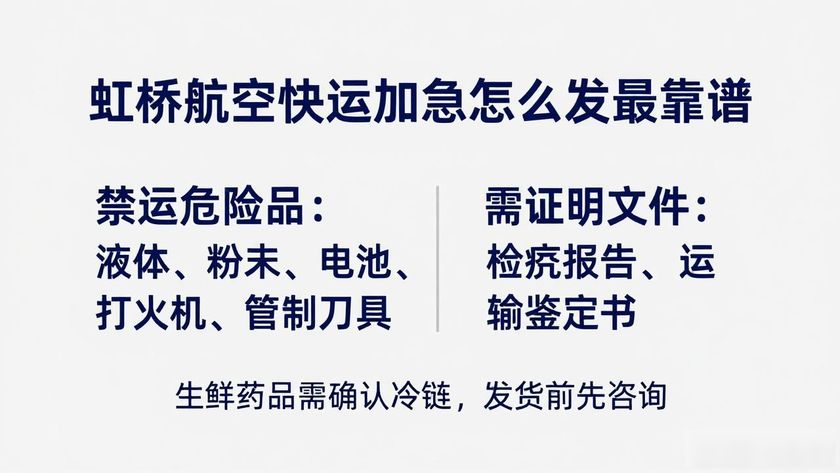 虹橋機(jī)場(chǎng)航空快遞公司_航空虹橋快運(yùn)加急多久能到_虹橋航空快運(yùn)加急