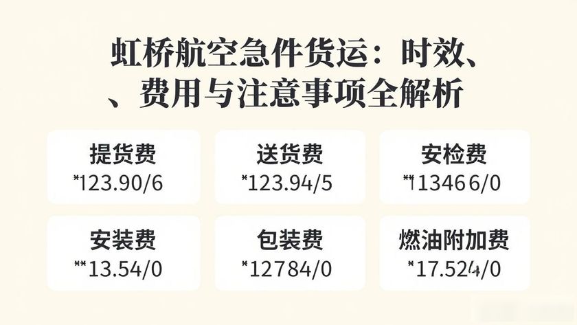 虹橋航空貨運(yùn)站地址_虹橋航空急件貨運(yùn)_虹橋空運(yùn)提貨處在哪里