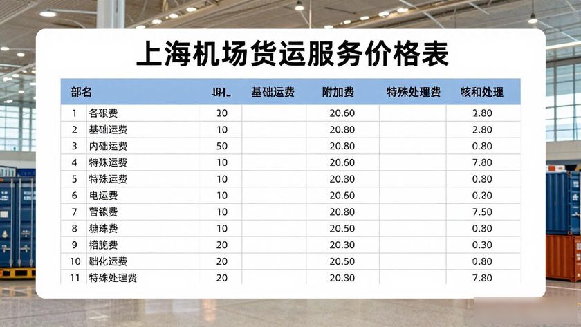 上海機場貨運公司_上海機場空運服務_上海機場貨運服務